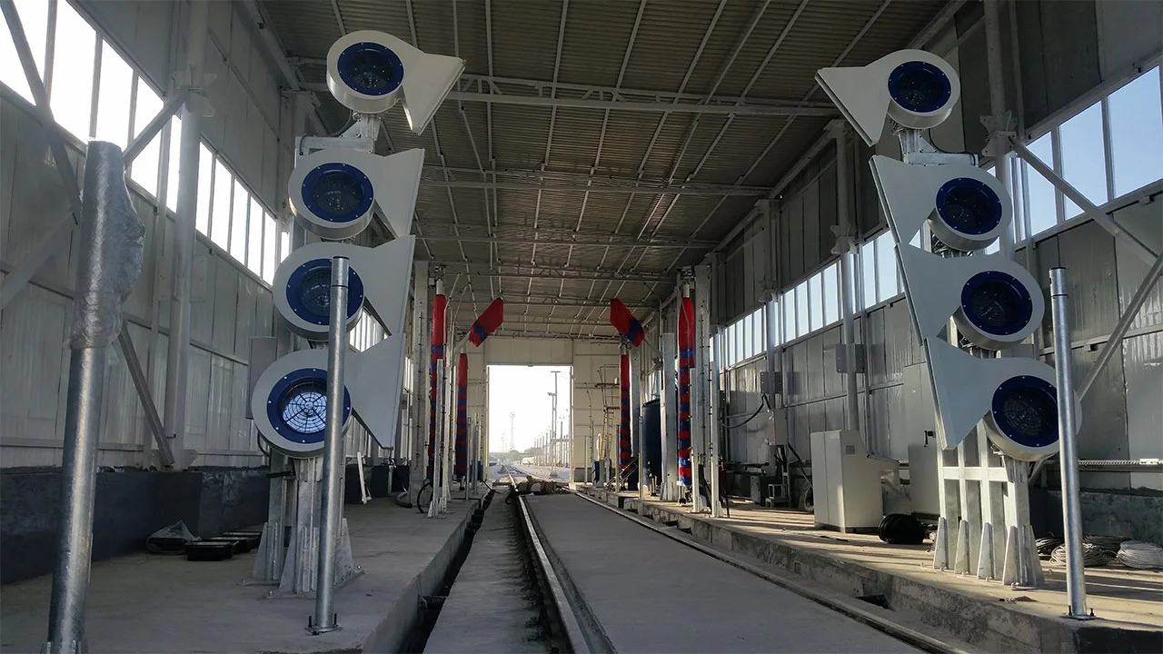 Türkmenistan Lokomotif Yıkama Tesisi