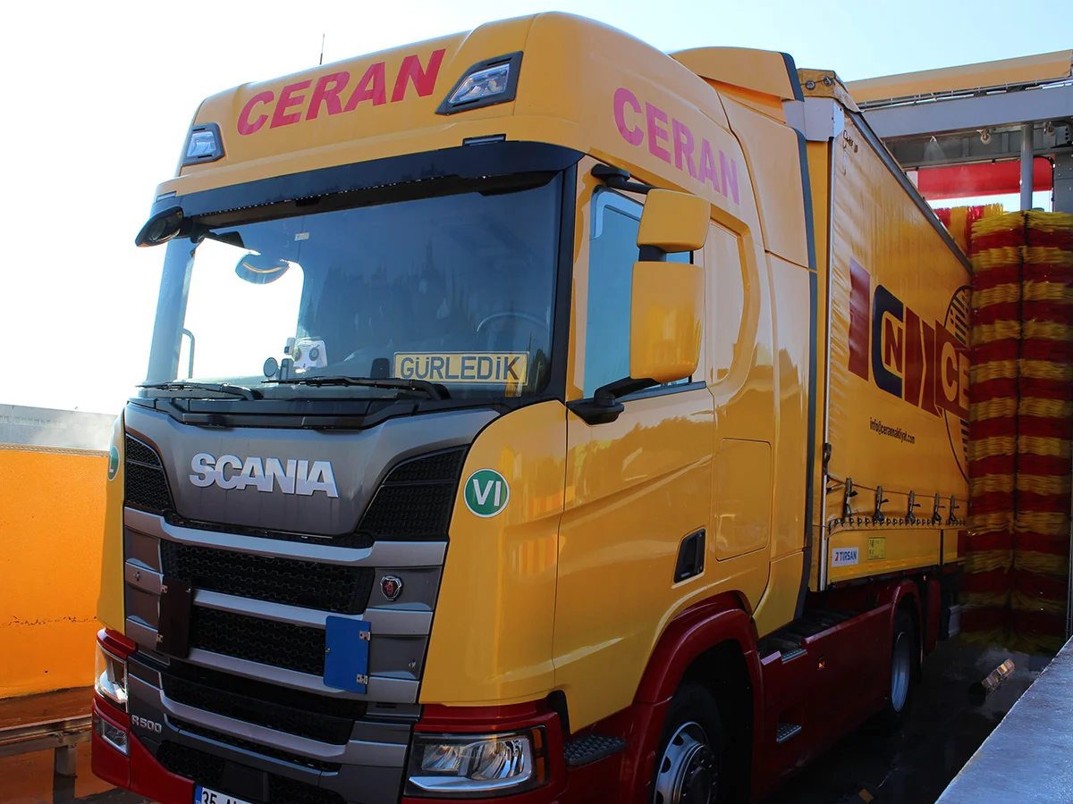 Ceran Lojistik araçlarının temizliği için DBF markasını tercih etti.