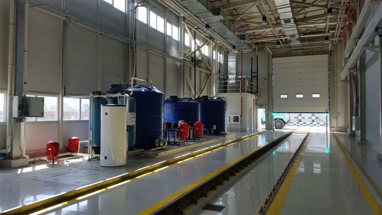 TCDD Ankara Hızlı Tren Bakım Merkezi Sıcak Su Üretim Sistemi