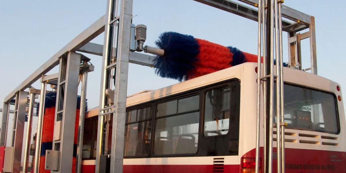 Diyarbakır Belediyesi Otobüs Yıkama
